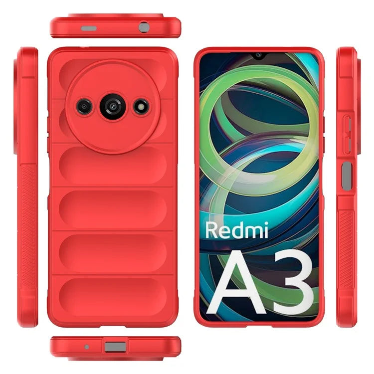 For Xiaomi Redmi A3  Phone Protective Cover TPU Anti-slip Rugged Back Case