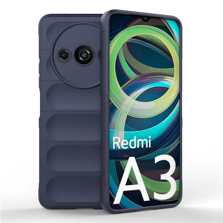 For Xiaomi Redmi A3  Phone Protective Cover TPU Anti-slip Rugged Back Case