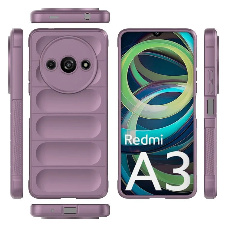 For Xiaomi Redmi A3  Phone Protective Cover TPU Anti-slip Rugged Back Case