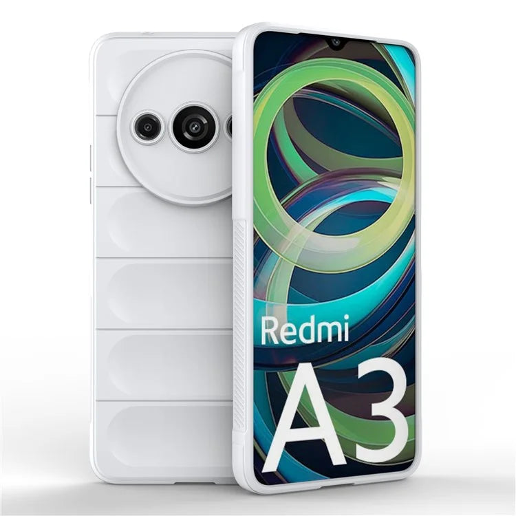 For Xiaomi Redmi A3  Phone Protective Cover TPU Anti-slip Rugged Back Case