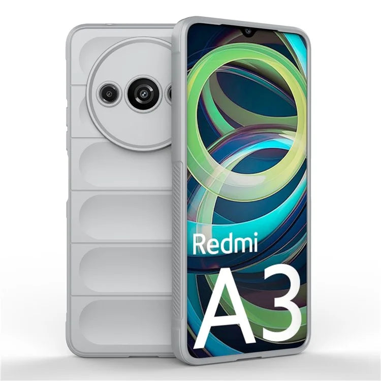 For Xiaomi Redmi A3  Phone Protective Cover TPU Anti-slip Rugged Back Case