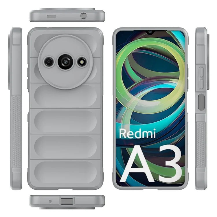 For Xiaomi Redmi A3  Phone Protective Cover TPU Anti-slip Rugged Back Case