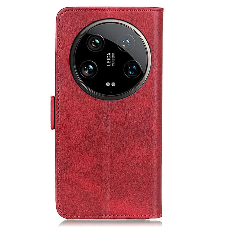 For Xiaomi 14 Ultra Case Magnetic Clasp Leather Wallet Flip Phone Cover