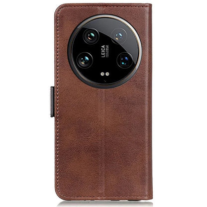 For Xiaomi 14 Ultra Case Magnetic Clasp Leather Wallet Flip Phone Cover