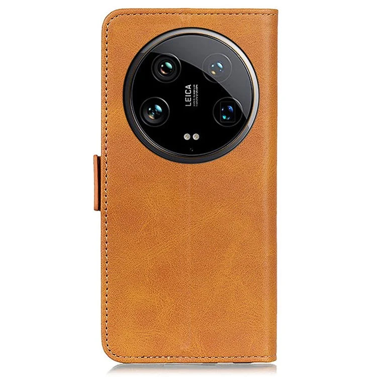 For Xiaomi 14 Ultra Case Magnetic Clasp Leather Wallet Flip Phone Cover