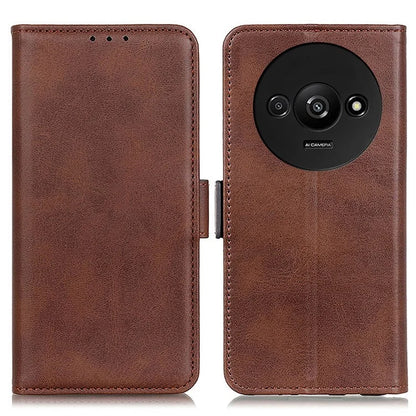 For Xiaomi Redmi A3 Wallet Case PU Leather Stand Phone Cover Side Magnetic Clasp