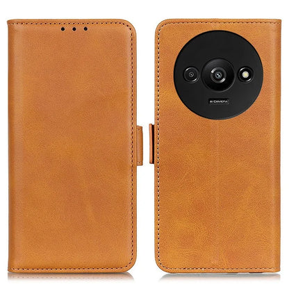 For Xiaomi Redmi A3 Wallet Case PU Leather Stand Phone Cover Side Magnetic Clasp