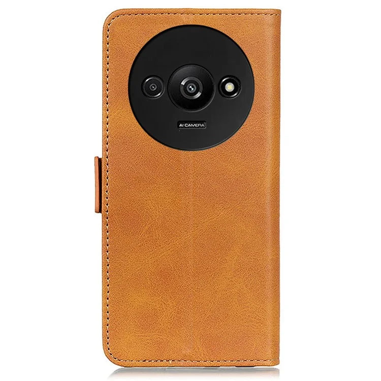 For Xiaomi Redmi A3 Wallet Case PU Leather Stand Phone Cover Side Magnetic Clasp