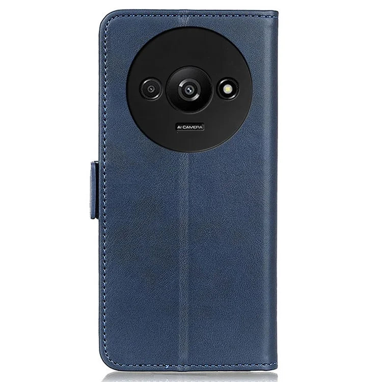 For Xiaomi Redmi A3 Wallet Case PU Leather Stand Phone Cover Side Magnetic Clasp