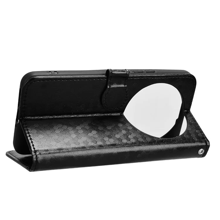 For Xiaomi 14 Ultra Case Dots Imprinted PU Leather Wallet Stand Phone Cover