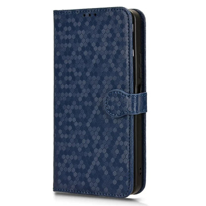 For Xiaomi Redmi 13C 4G / Poco C65 4G Phone Case Leather Viewing Stand Cover with Imprinted Dots