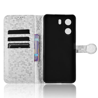 For Xiaomi Redmi 13C 4G / Poco C65 4G Phone Case Leather Viewing Stand Cover with Imprinted Dots