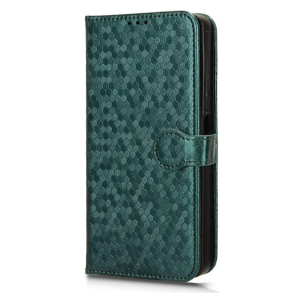 For Xiaomi Redmi Note 13 Pro 4G / Poco M6 Pro 4G Wallet Case Dots Imprinted Magnetic Closing Phone Cover