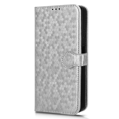 For Xiaomi Redmi Note 13 Pro 4G / Poco M6 Pro 4G Wallet Case Dots Imprinted Magnetic Closing Phone Cover
