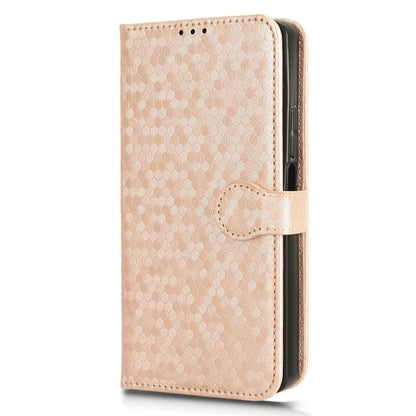 For Xiaomi Redmi Note 13 Pro 4G / Poco M6 Pro 4G Wallet Case Dots Imprinted Magnetic Closing Phone Cover