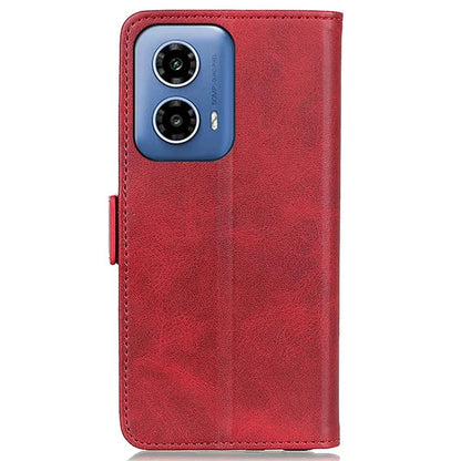 For Motorola Moto G24 Power Case Scratch Resistant PU Leather Wallet Phone Cover