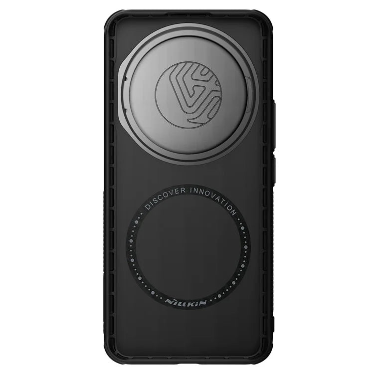 NILLKIN Carboprof Case for Xiaomi 14 Ultra Magnetic Case TPU+Aramid Fiber Shell with Camera Cover Kickstand