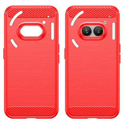 For Nothing Phone (2a) Case Carbon Fiber Texture Phone TPU Cover