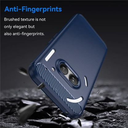 For Nothing Phone (2a) Case Carbon Fiber Texture Phone TPU Cover