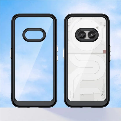 For Nothing Phone (2a) Case Drop-proof TPU Frame Clear Acrylic Protective Shell