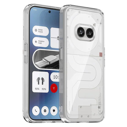 For Nothing Phone (2a) Case Drop-proof TPU Frame Clear Acrylic Protective Shell