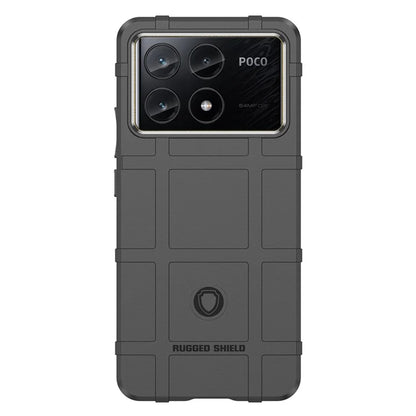 For Xiaomi Poco X6 Pro 5G / Redmi K70E 5G Case Square Grid Texture Non-slip TPU Phone Cover