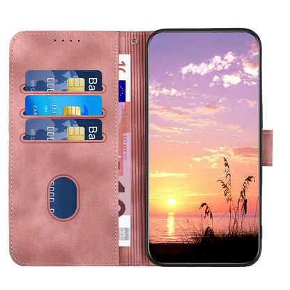 YX0060 Phone Case for Google Pixel 9 Shell Elephant Head Pattern Leather Cover