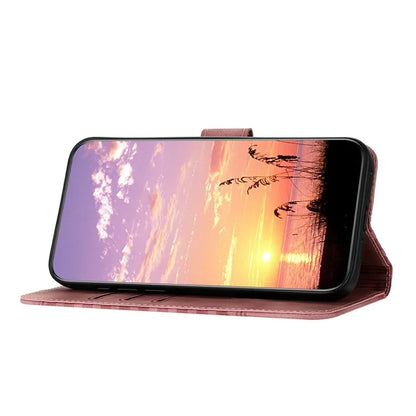 YX0060 Phone Case for Google Pixel 9 Shell Elephant Head Pattern Leather Cover