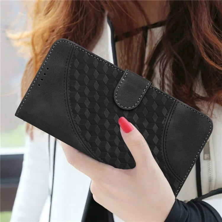 YX0060 For Xiaomi Redmi Note 13 4G Leather Case Elephant Head Pattern Phone Protector