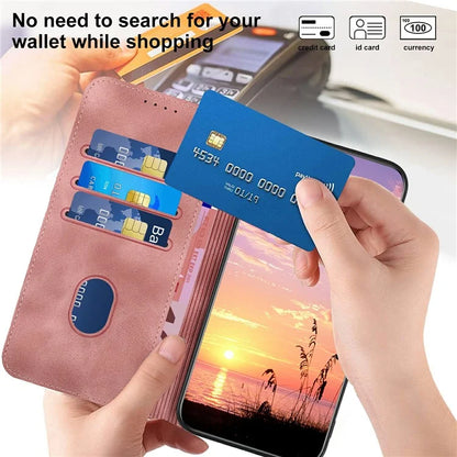 YX0060 For Xiaomi Redmi Note 13 4G Leather Case Elephant Head Pattern Phone Protector