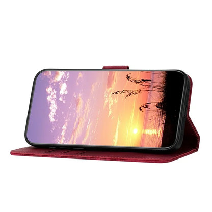 YX0060 For Xiaomi Redmi Note 13 4G Leather Case Elephant Head Pattern Phone Protector
