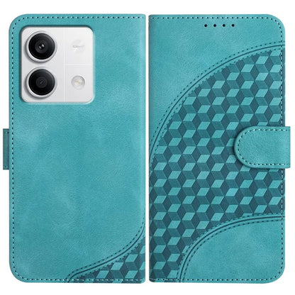 YX0060 For Xiaomi Redmi Note 13 4G Leather Case Elephant Head Pattern Phone Protector