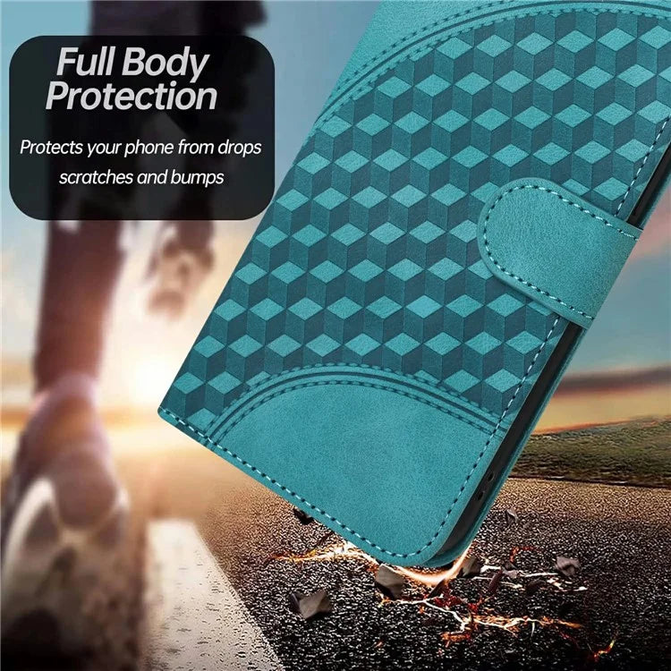 YX0060 For Xiaomi Redmi Note 13 4G Leather Case Elephant Head Pattern Phone Protector