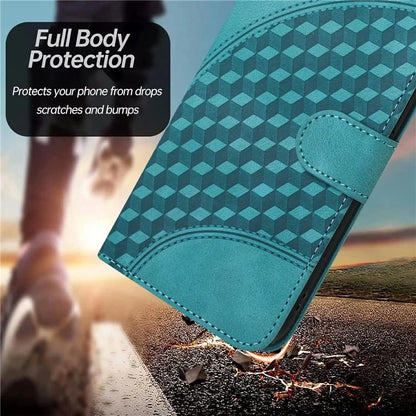YX0060 For Xiaomi Redmi Note 13 4G Leather Case Elephant Head Pattern Phone Protector