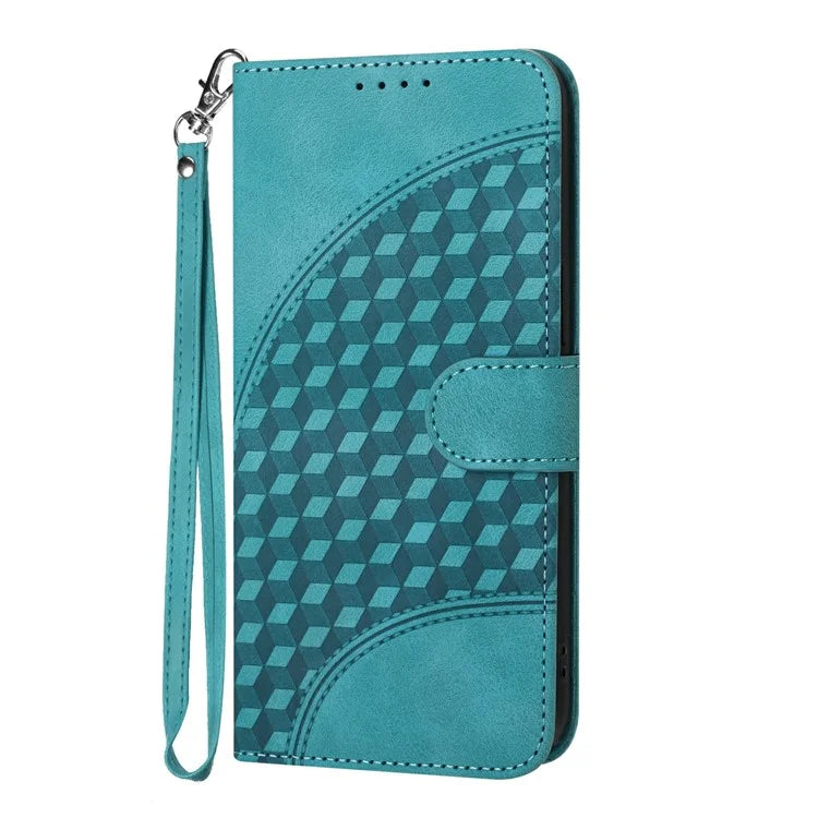 YX0060 For Xiaomi Redmi Note 13 4G Leather Case Elephant Head Pattern Phone Protector