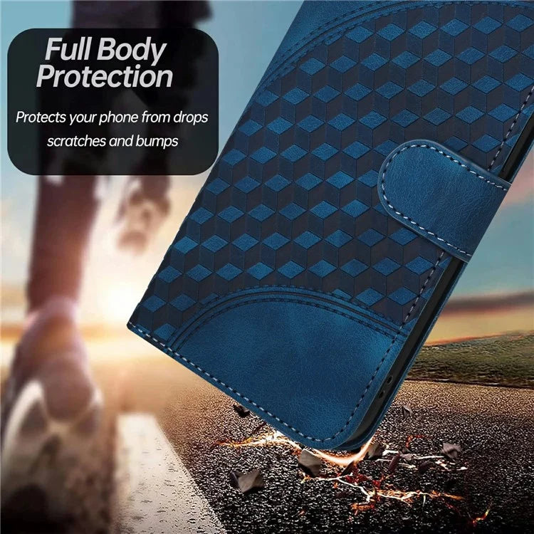 YX0060 For Xiaomi Redmi Note 13 4G Leather Case Elephant Head Pattern Phone Protector