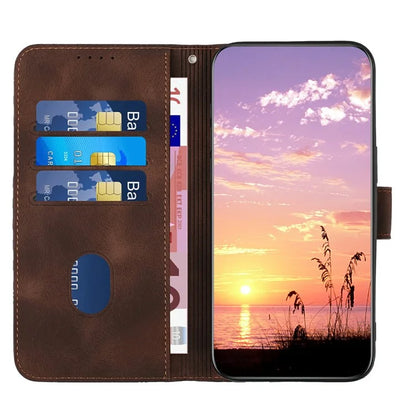 YX0060 For Xiaomi Redmi Note 13 4G Leather Case Elephant Head Pattern Phone Protector