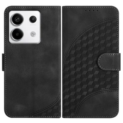 YX0060 For Xiaomi Redmi Note 13 Pro 4G / Poco M6 Pro 4G Shockproof Case Leather Elephant Head Pattern Phone Cover