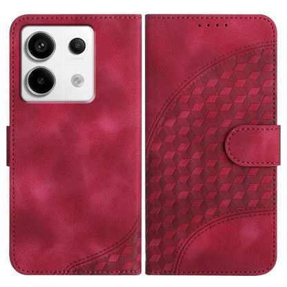 YX0060 For Xiaomi Redmi Note 13 Pro 4G / Poco M6 Pro 4G Shockproof Case Leather Elephant Head Pattern Phone Cover