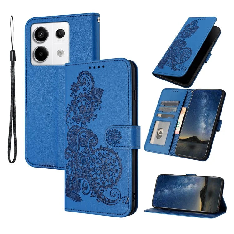 YX0050 For Xiaomi Redmi Note 13 Pro 5G / Poco X6 5G Wallet Case Leather Flip Phone Cover