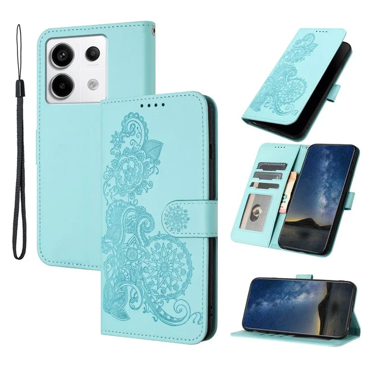 YX0050 For Xiaomi Redmi Note 13 Pro 5G / Poco X6 5G Wallet Case Leather Flip Phone Cover