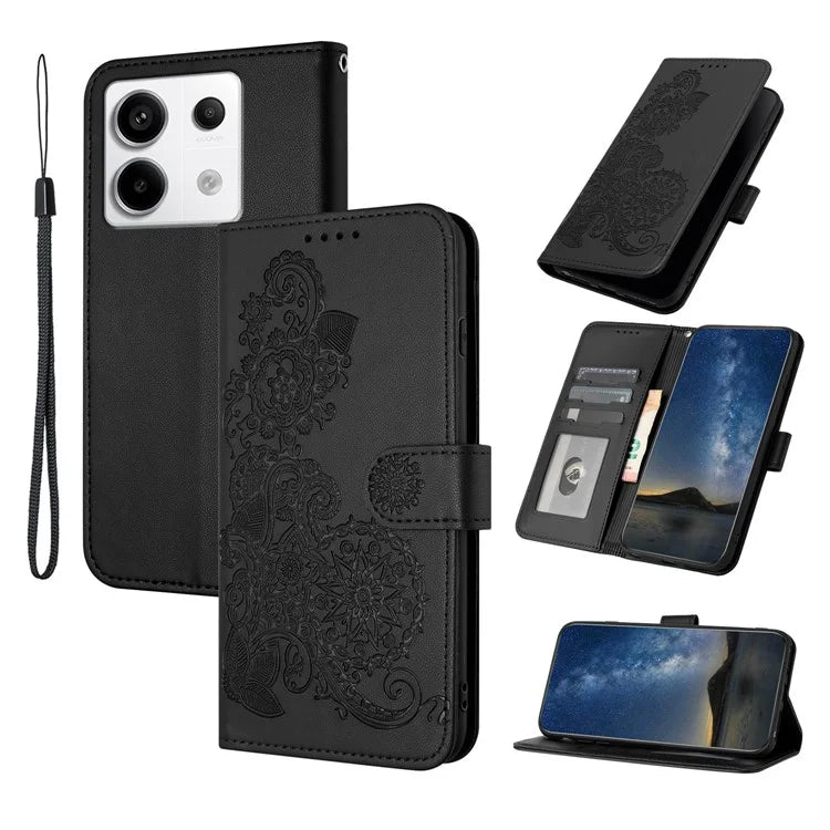 YX0050 For Xiaomi Redmi Note 13 Pro 5G / Poco X6 5G Wallet Case Leather Flip Phone Cover