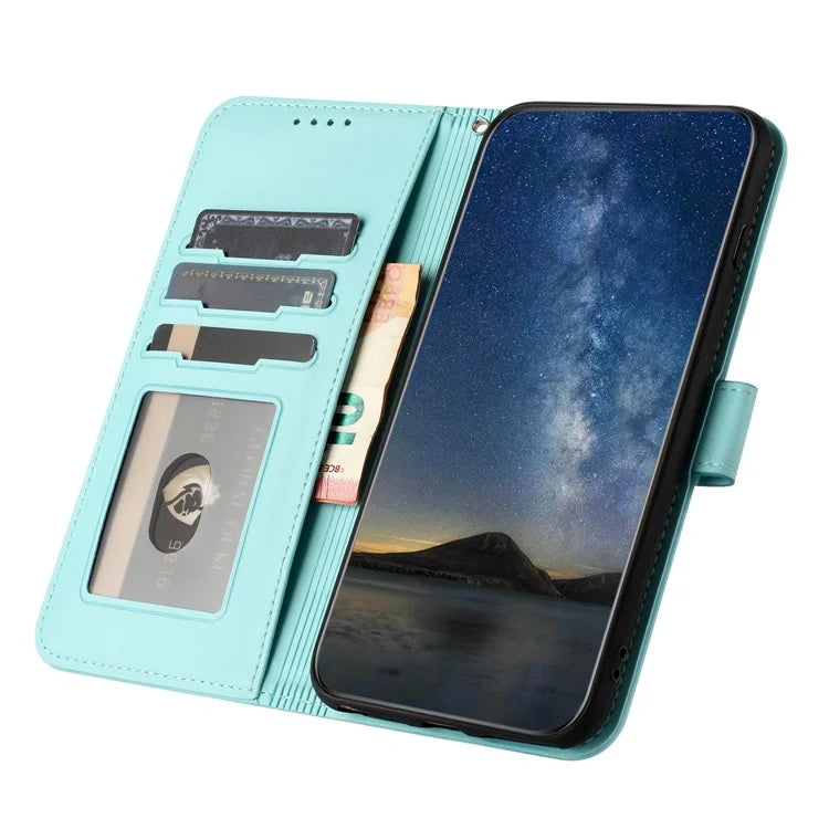 YX0050 For Google Pixel 9 Leather Case Shockproof Wallet Phone Cover