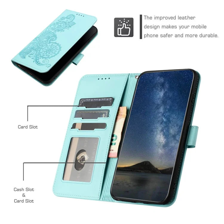 YX0050 For Google Pixel 9 Leather Case Shockproof Wallet Phone Cover