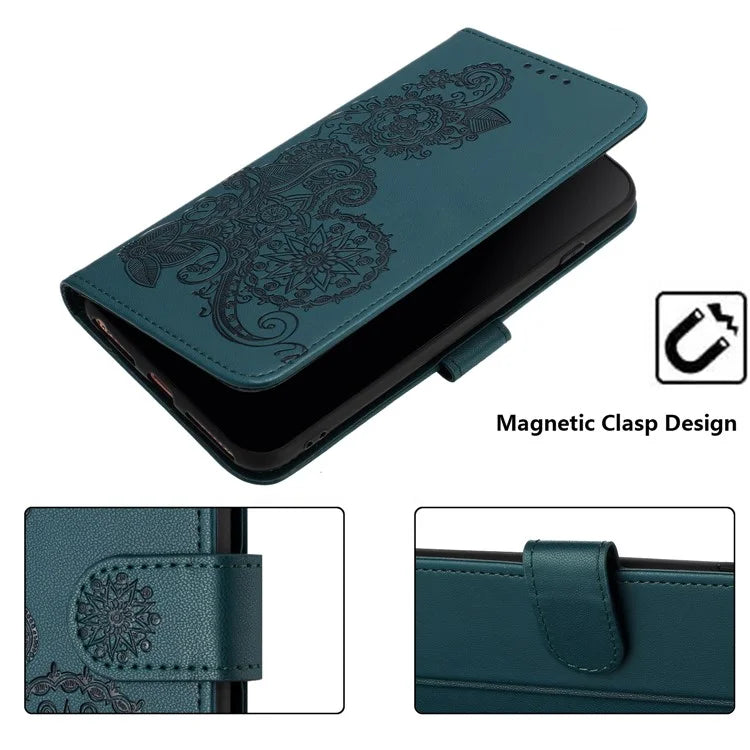 YX0050 For Google Pixel 9 Leather Case Shockproof Wallet Phone Cover