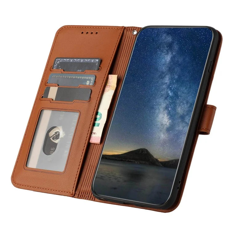 YX0050 For Google Pixel 9 Leather Case Shockproof Wallet Phone Cover