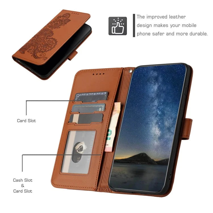 YX0050 For Google Pixel 9 Leather Case Shockproof Wallet Phone Cover