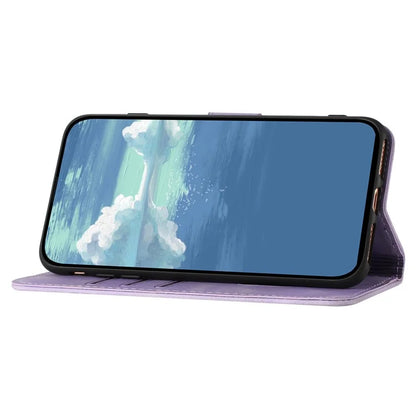 YX0040 For Google Pixel 9 Pro Case Imprinted Leather Stand Phone Cover