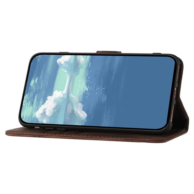 YX0040 For Google Pixel 9 Pro Case Imprinted Leather Stand Phone Cover