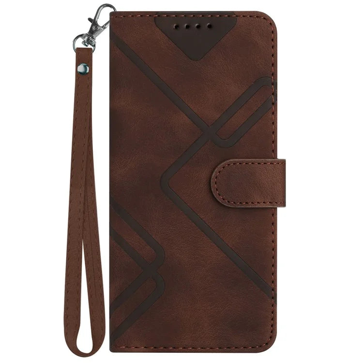 YX0040 For Google Pixel 9 Pro Case Imprinted Leather Stand Phone Cover
